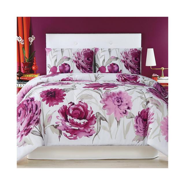 Christian Siriano Remy Floral Full/Queen Comforter Set