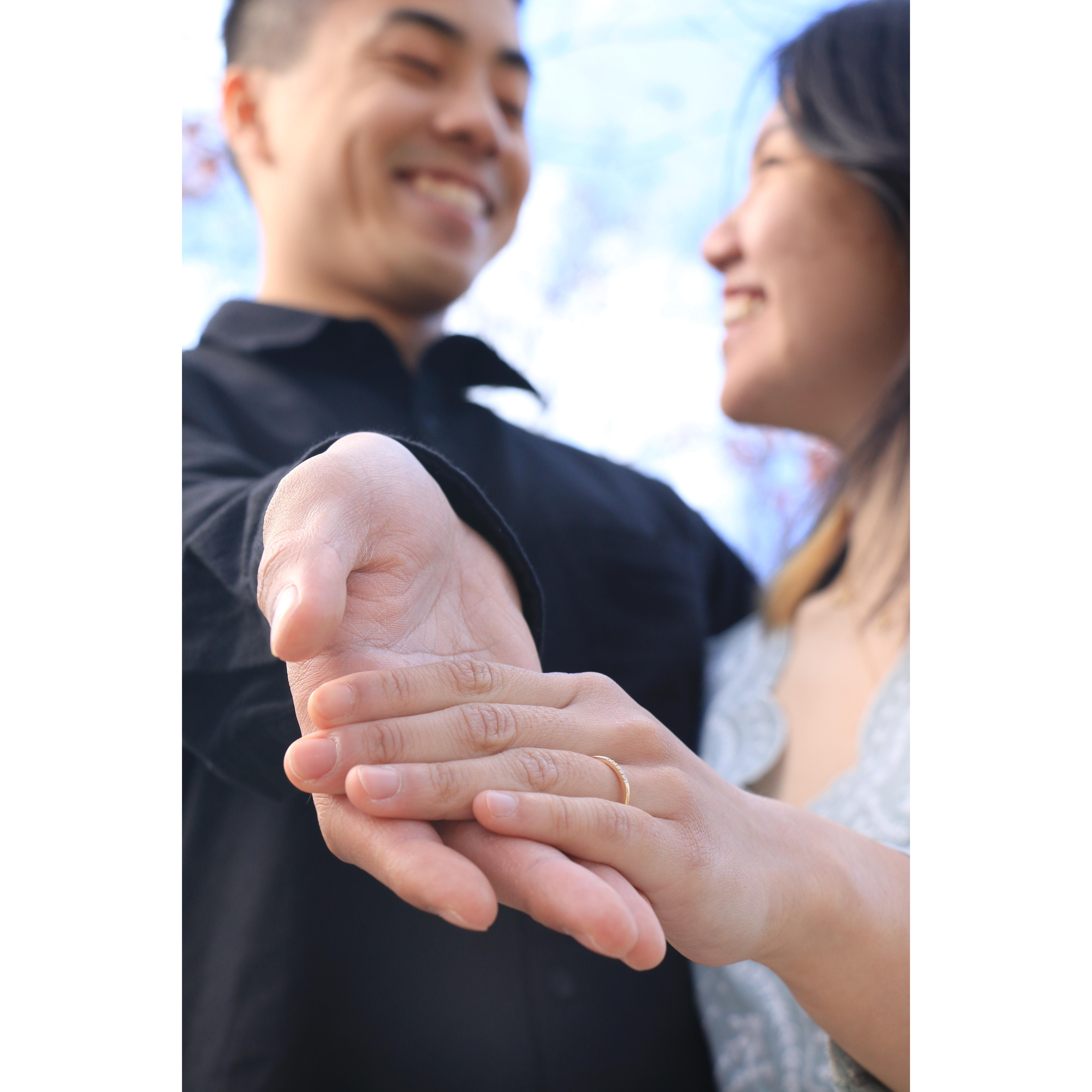 One of our engagement photos!
