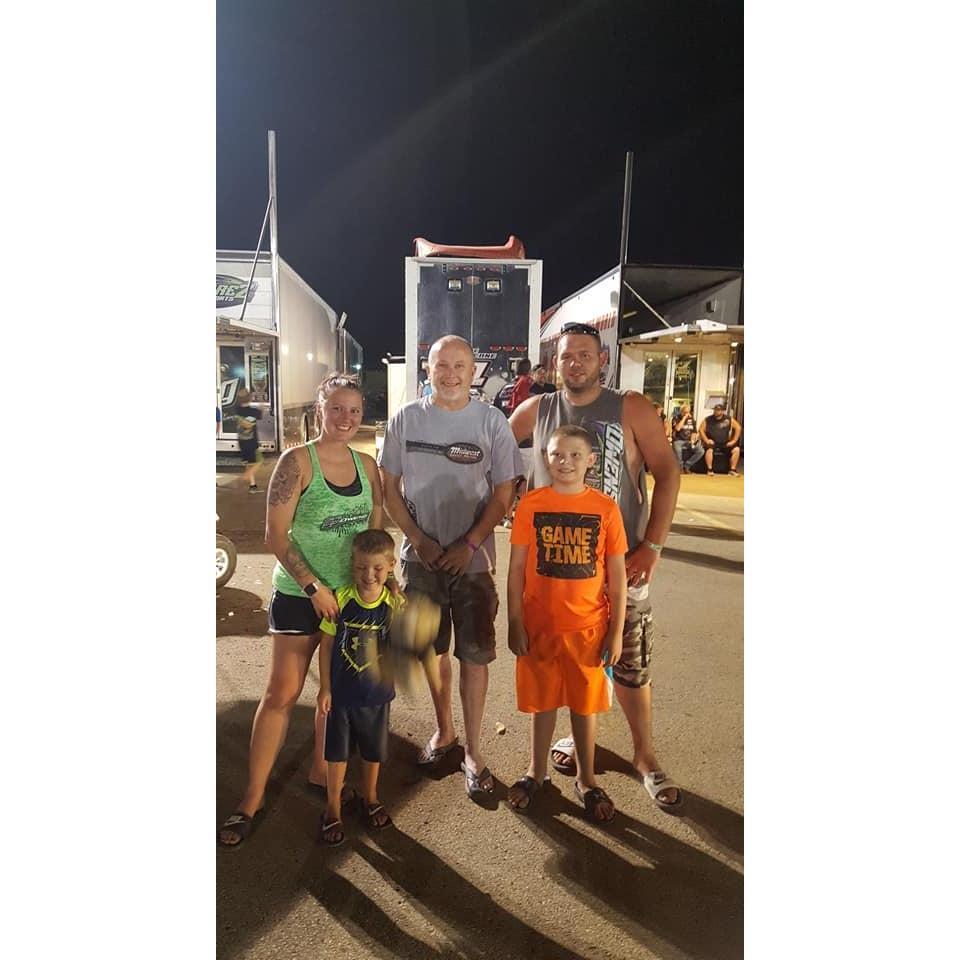 Family Late Model trip....Pictures with Best driver ever Jimmy Owens #20