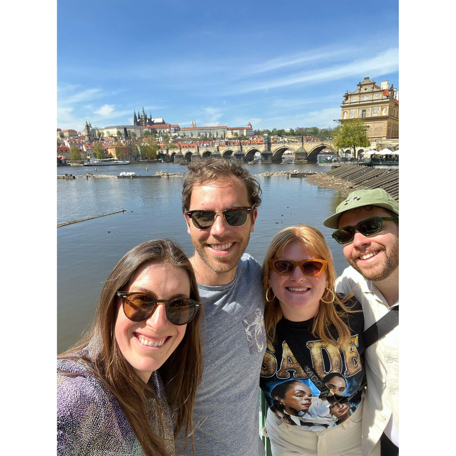 Visiting our friends in Berlin + Matt's first time to Europe! (This is Prague though).