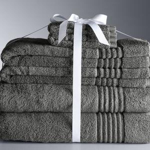 Simply Vera Vera Wang Signature 6-piece Bath Towel Set - Charcoal