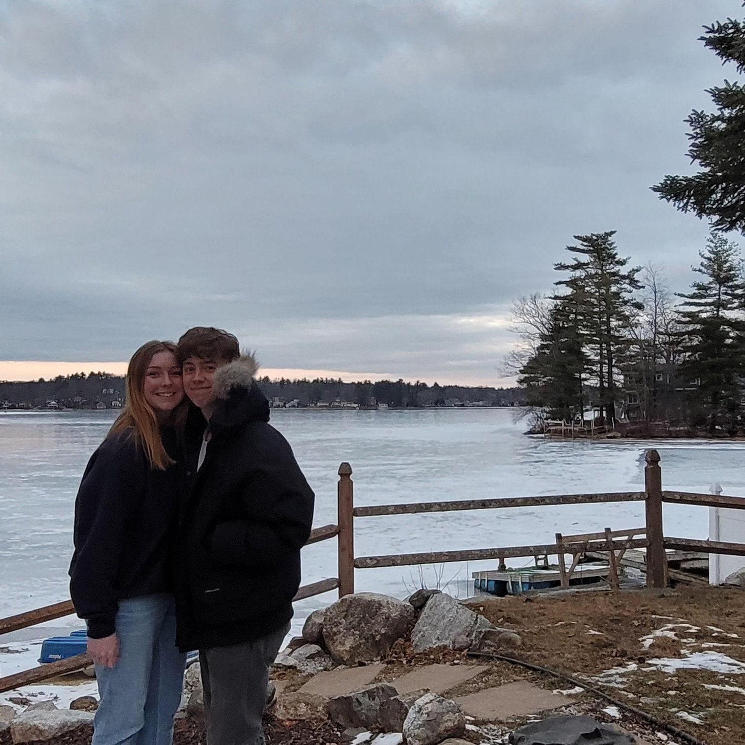 Our very first trip together to New Hampshire!