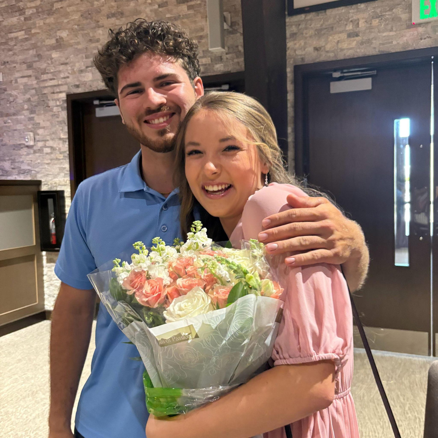 After Kaylee's solo violin recital!