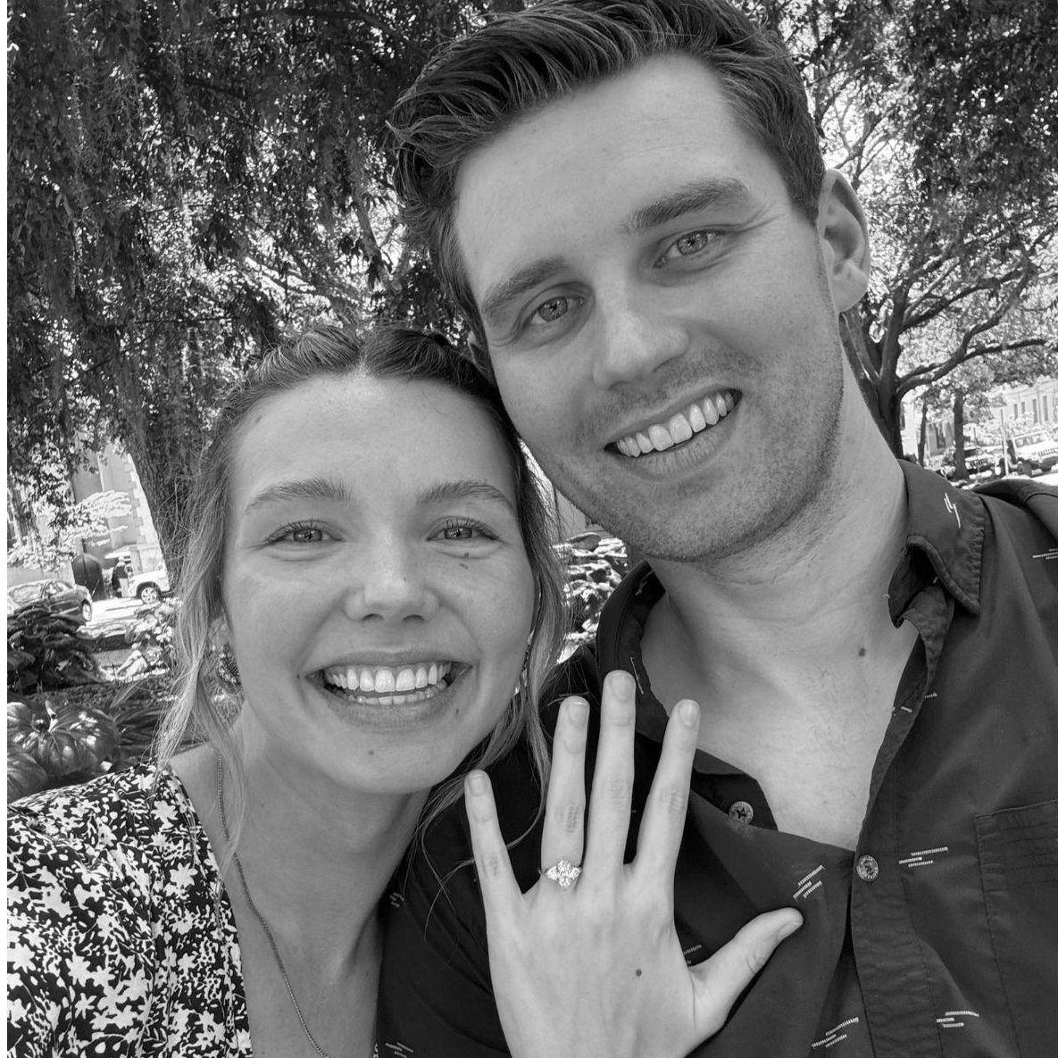 Moments after she said "YES!"