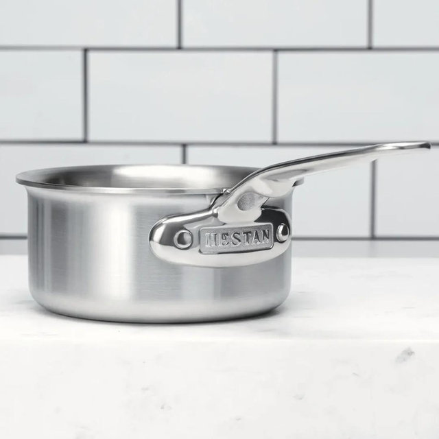 Stainless Steel 0.75-Quart Butter Warmer