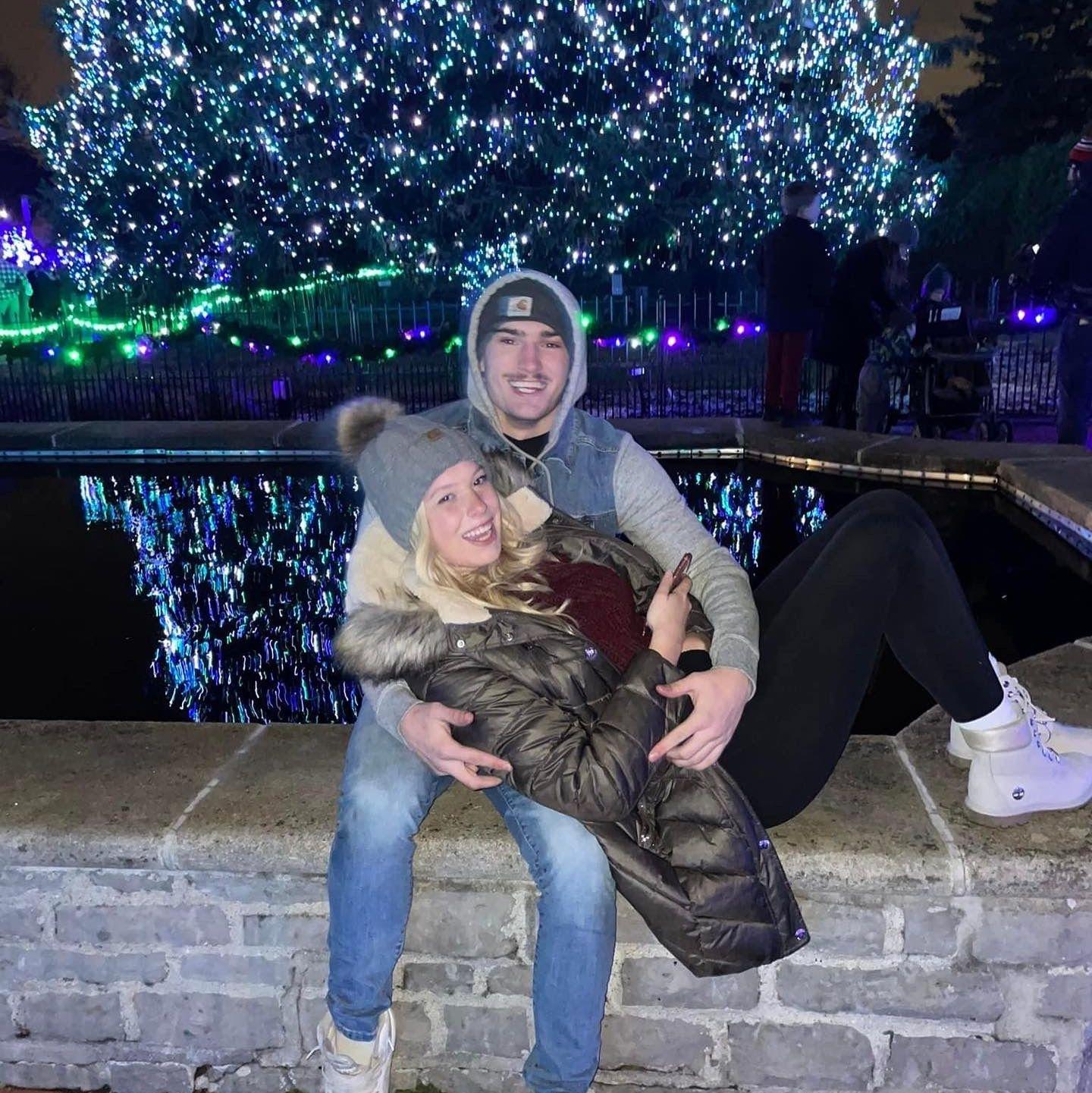 Our first trip to the "Lights before Christmas" at the Toledo Zoo