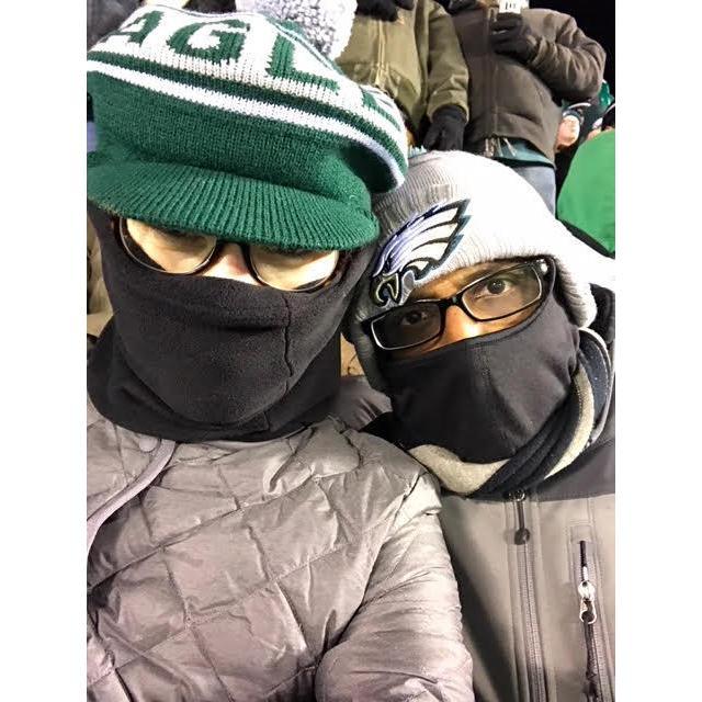 NFC Divisional Championship vs Falcons on a warm and toasty evening