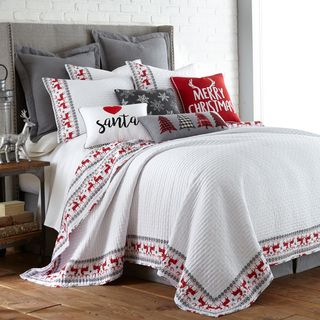 Rudolph Reversible 3-Piece Quilt Set