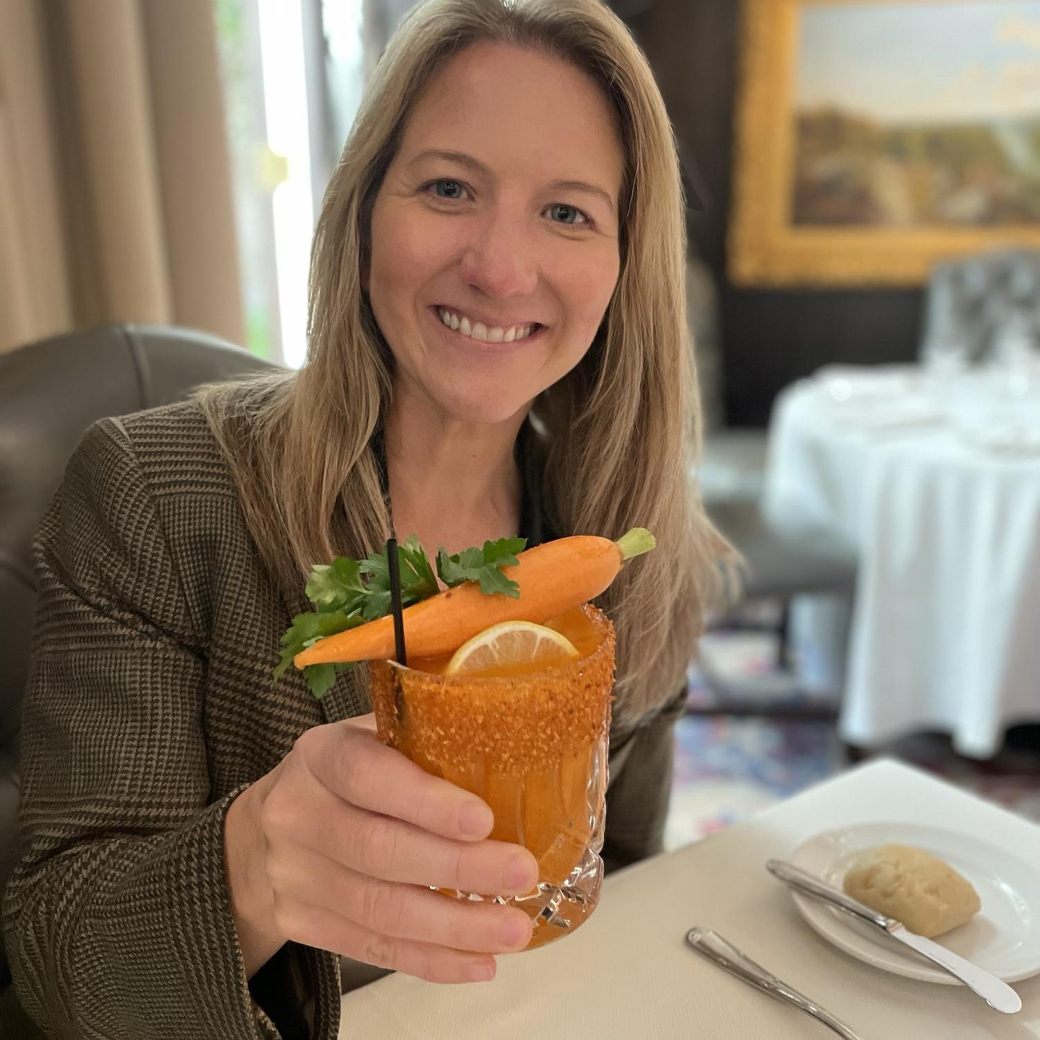 Maja still dreams of this carrot margarita... fabulosa!
Deer Path Inn, Lake Forest IL 2023