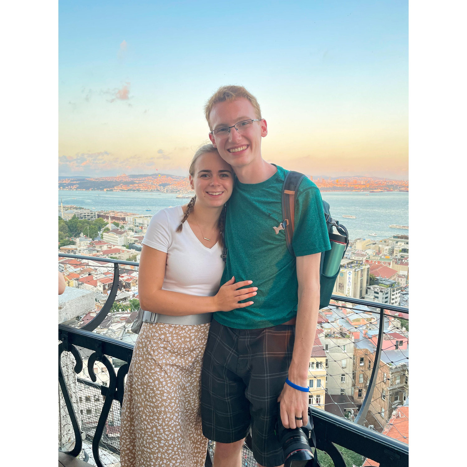 Our first trip together in 2019 in Istanbul, Turkey
