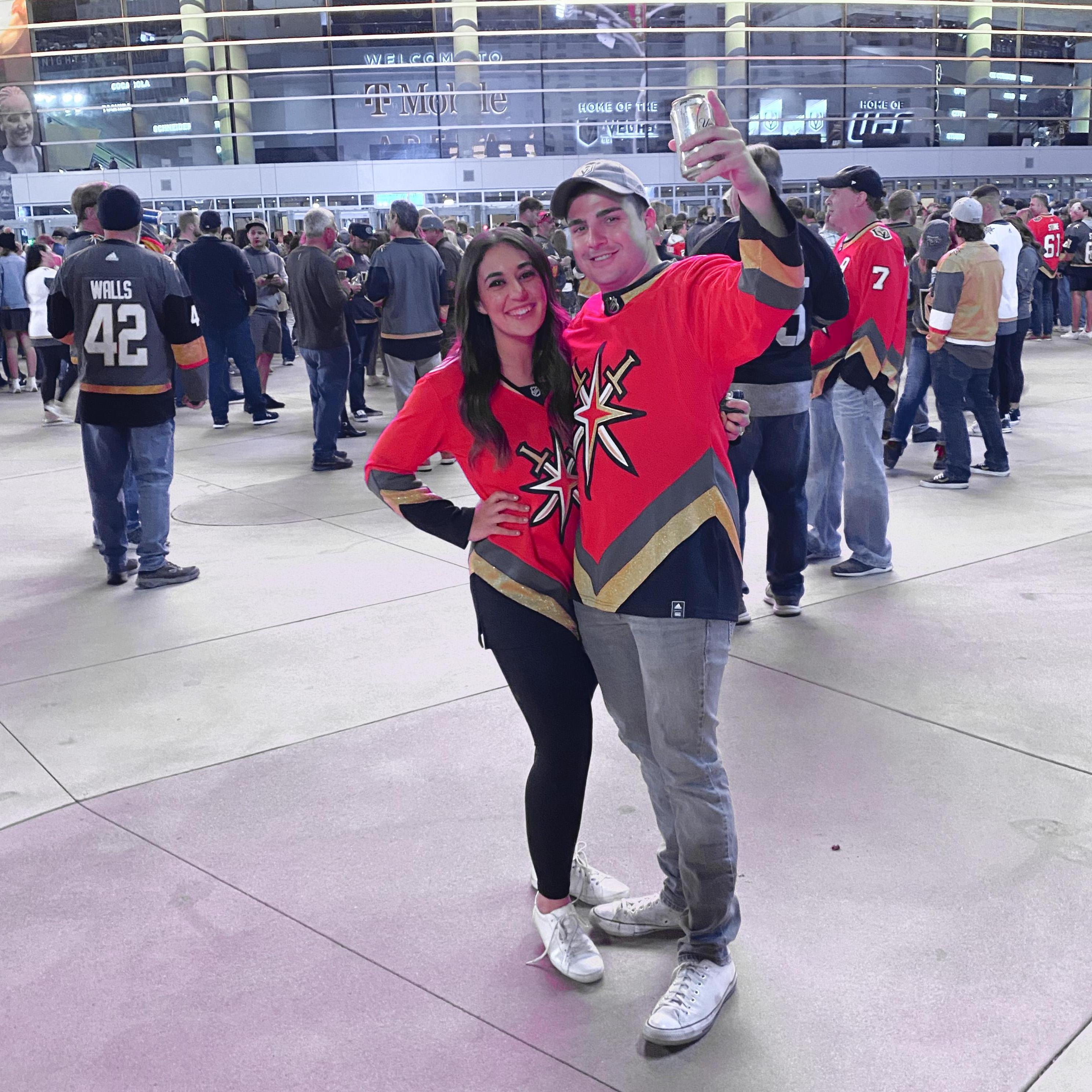 Fun fact: The couple loves to watch the Vegas Golden Knights games together! (Mainly because it's the only sport Madonna really understands).