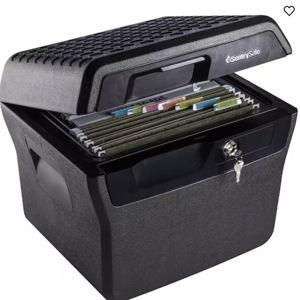 Fireproof & Waterproof Safe File Box