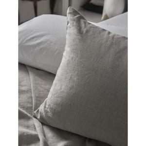 White, Queen, Vintage Linen Sham Single
