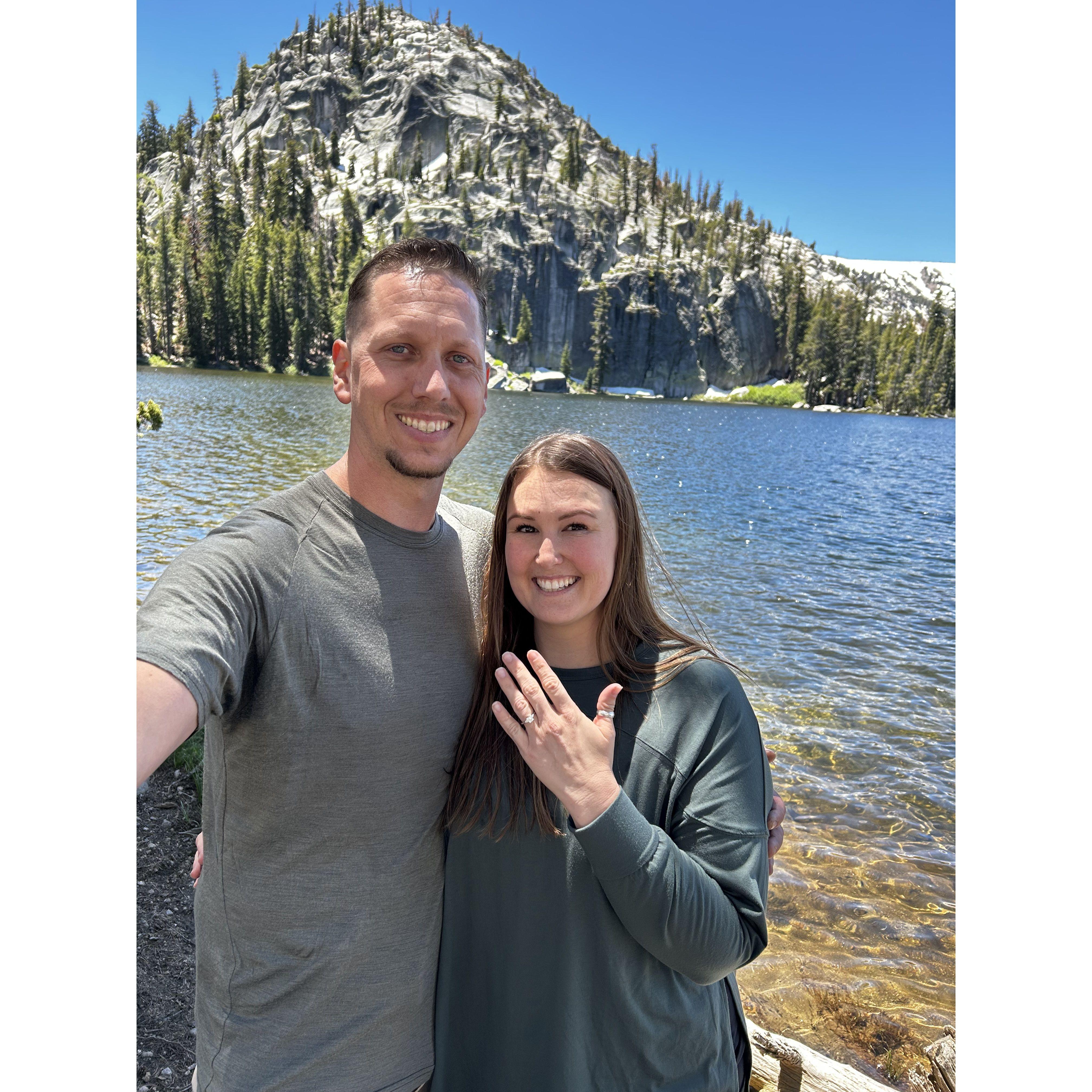 June 15, 2024: The day he popped the question <3