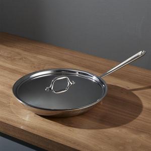 All Clad - All-Clad ® d3 Stainless 12" Fry Pan with Lid