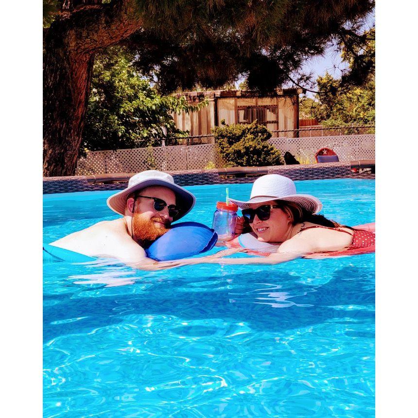 Pool days with you are my favorite