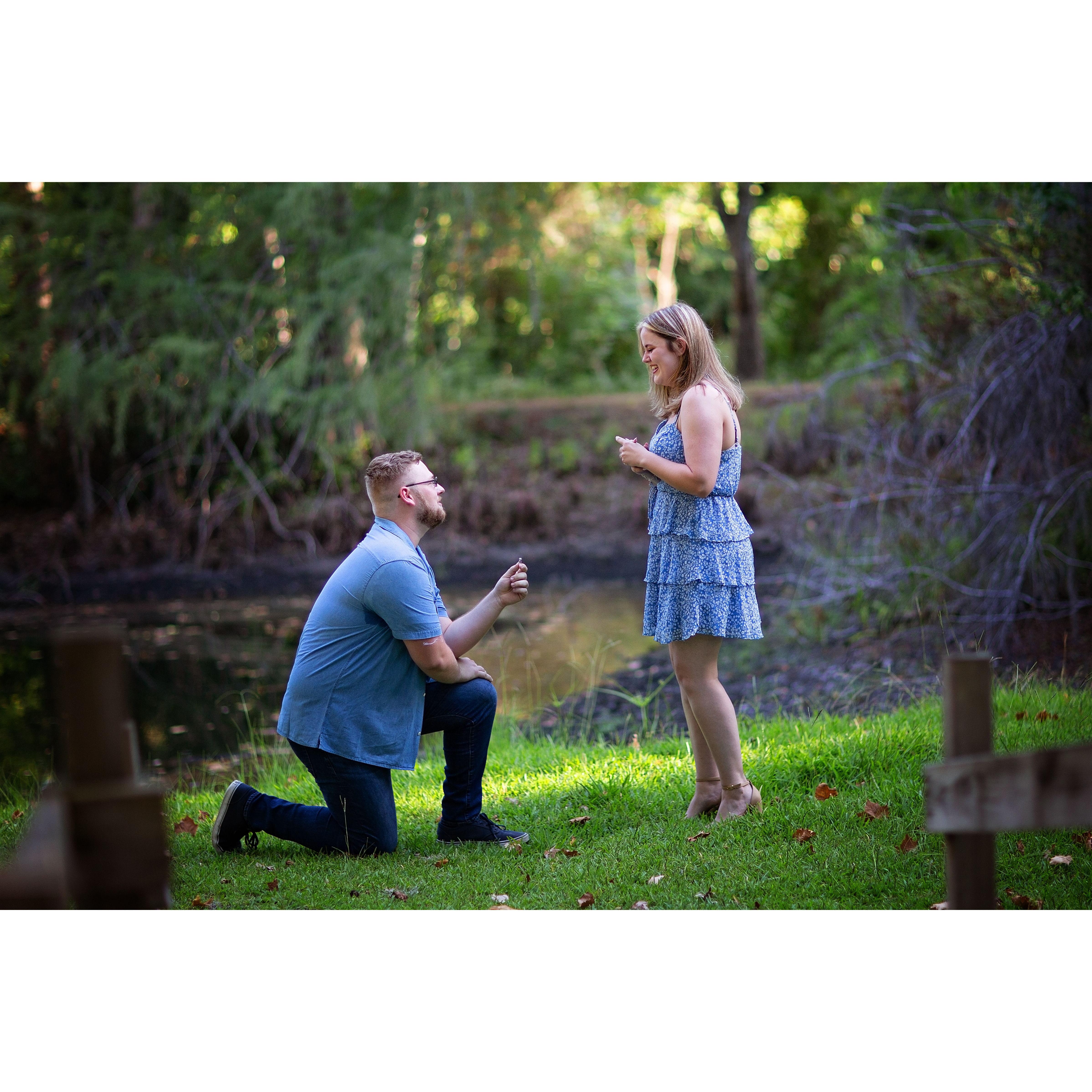 I said yes! July 2022