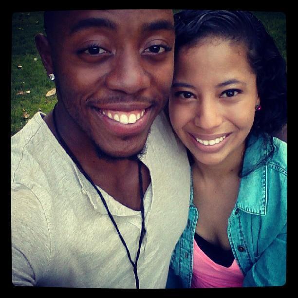 We took this picture on one of our first dates in August 2013