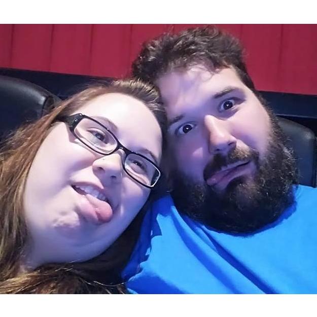 Silly movie theater selfie!