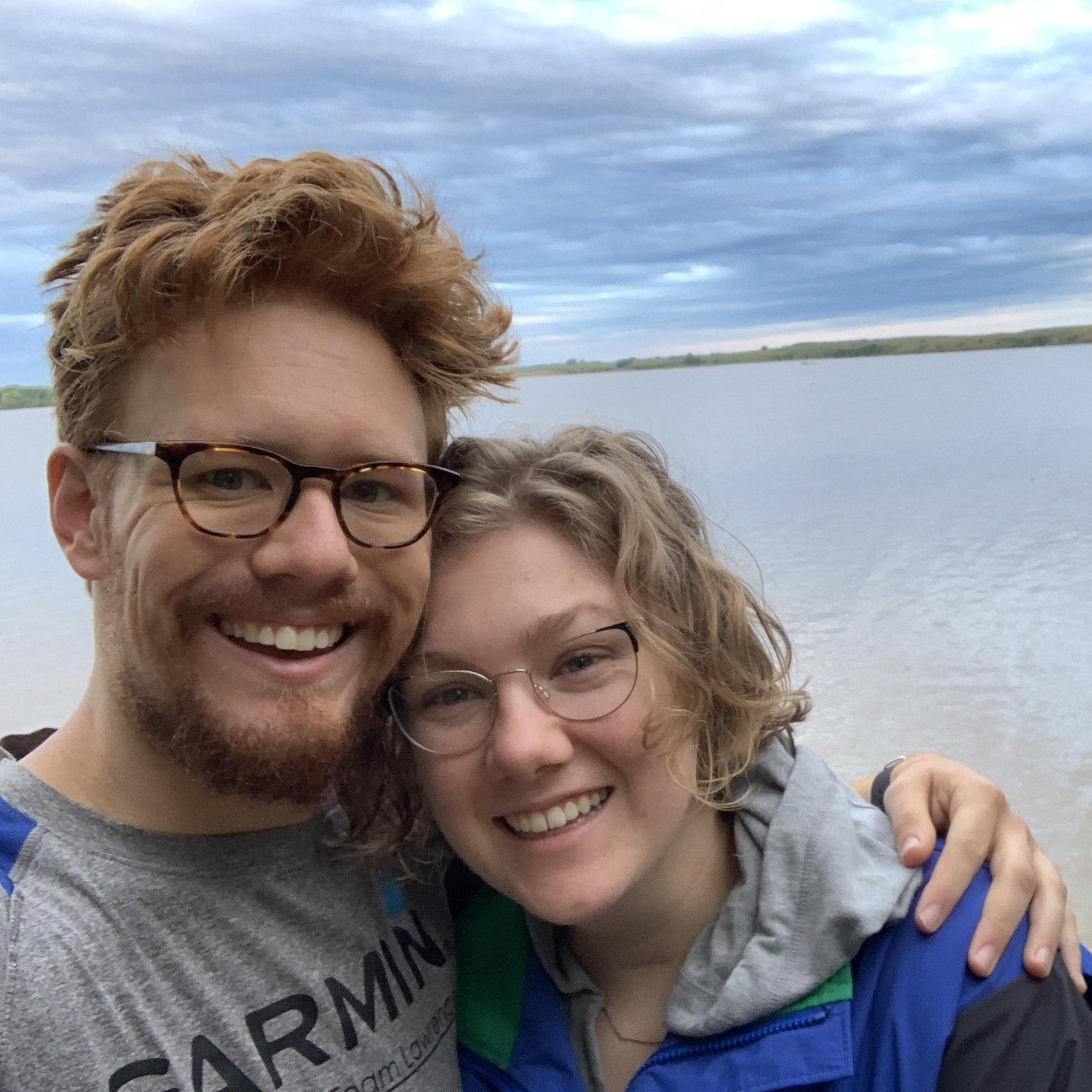 A cold morning after camping through a thunderstorm in Western Kansas on our way to Colorado