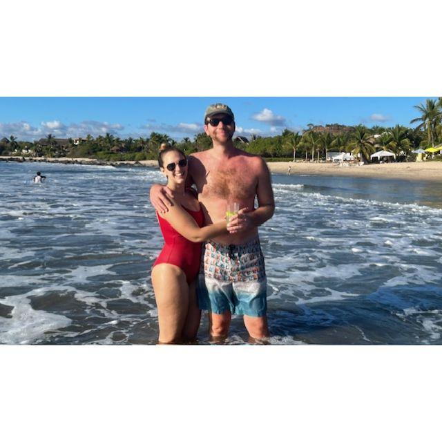 Enjoying the waves in Troncones, Mexico!