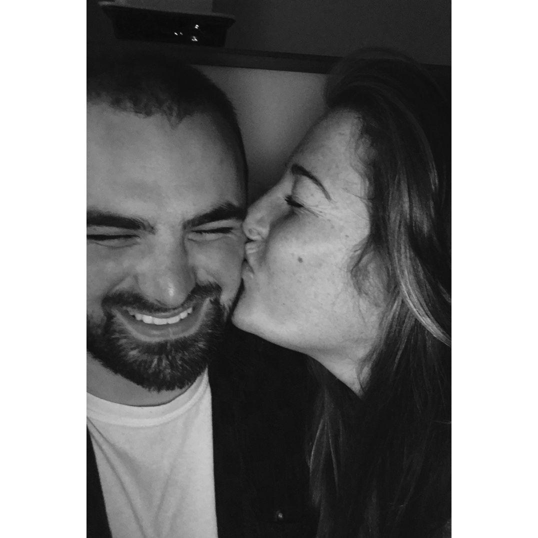 Our first few photos of each other after he asked me to be his girlfriend :)