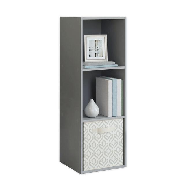 Simply Essential™ 3-Cube Organizer in Grey