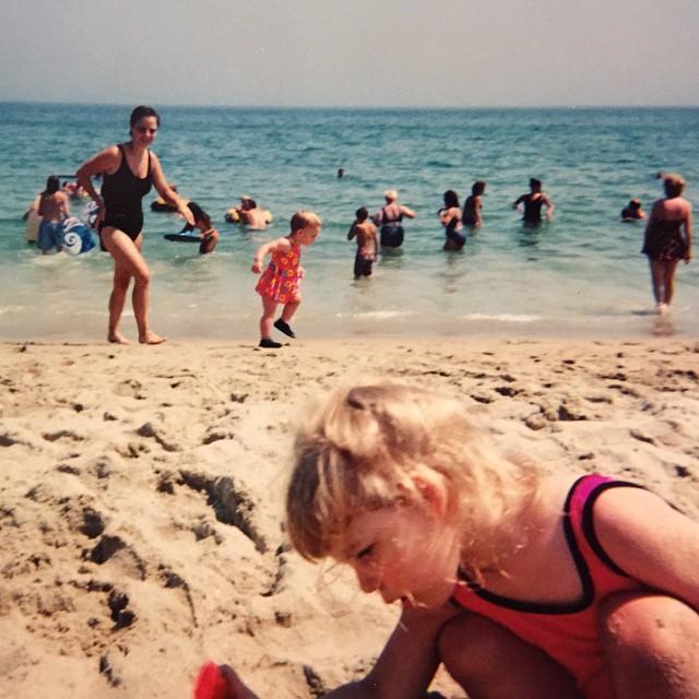Wee Tiff at the beach