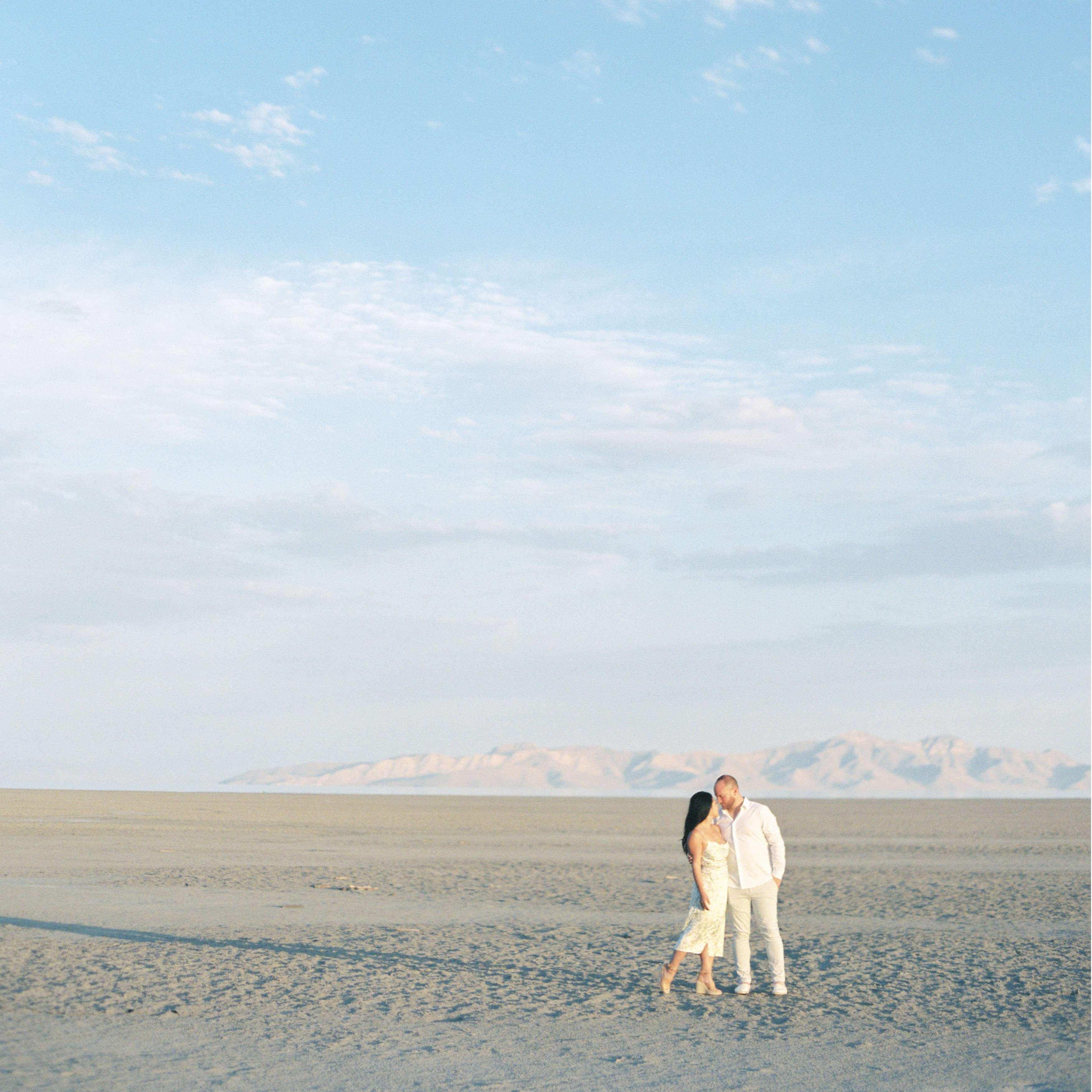 Part two of our engagement photos at the Salt Flats!
July 2022 -- Salt Lake City, UT