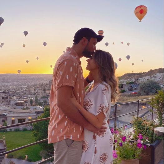 The morning after she said, YES!