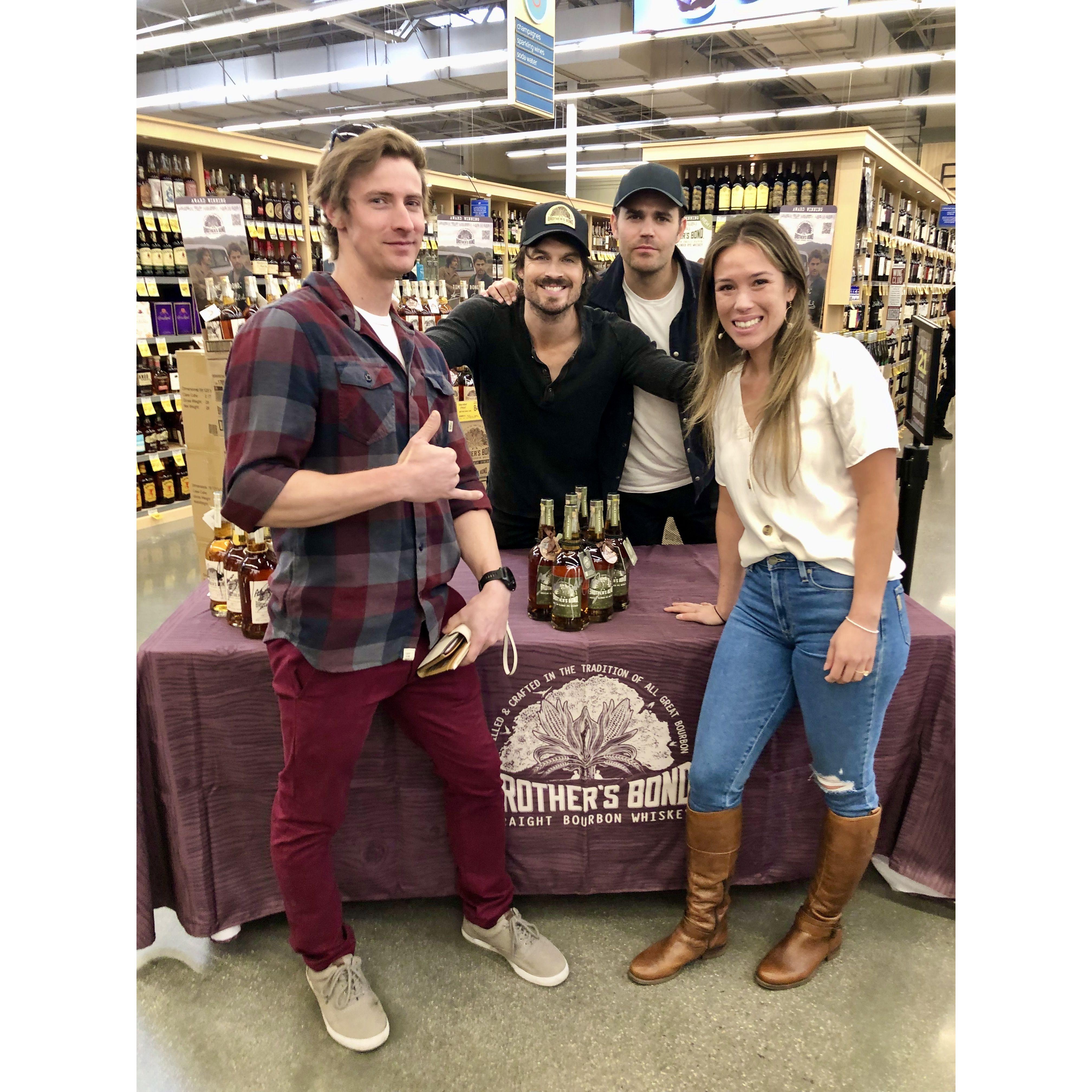 Meet and greet with the Salvator Brothers (Ian Somerhalder-also played Boon in Lost