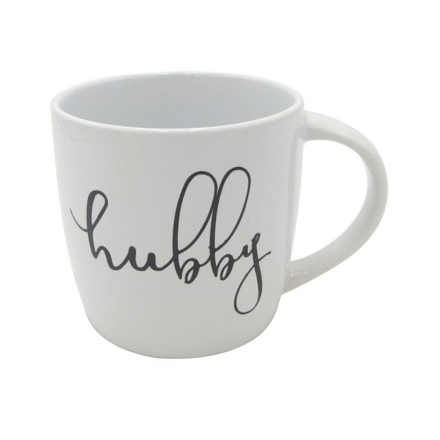 GiftCraft "Hubby" Coffee Mug in White
