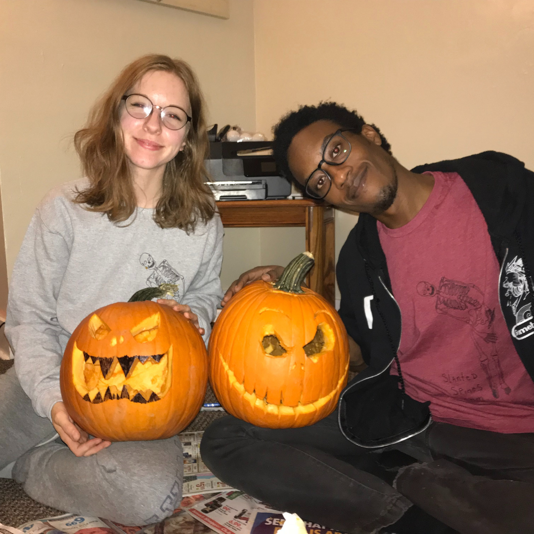 Pumpkin carving, 2018