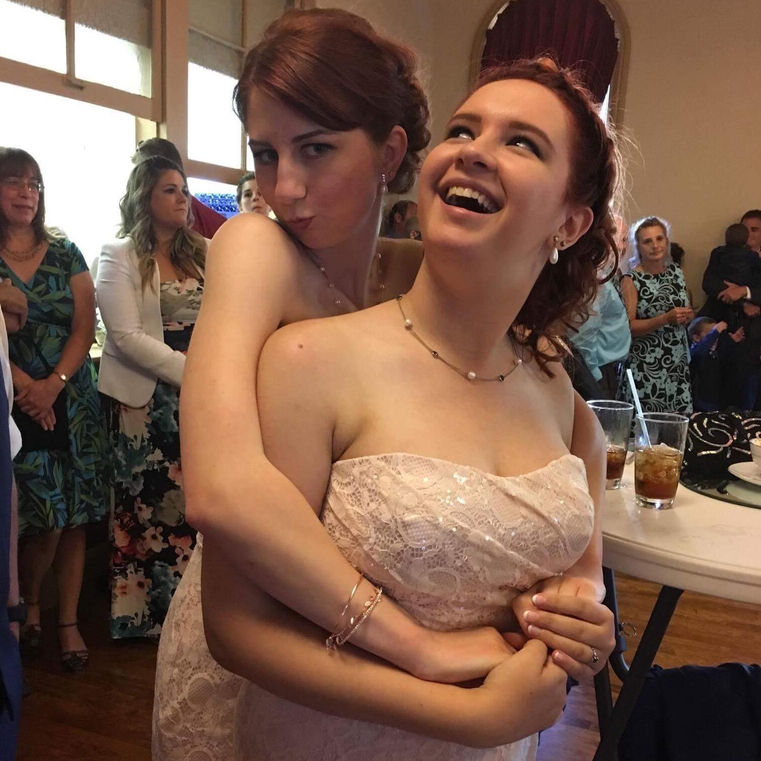 At our friends Kelsey & Ethan's wedding in 2017