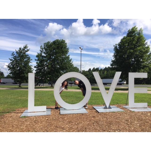 Us "IN" love!
