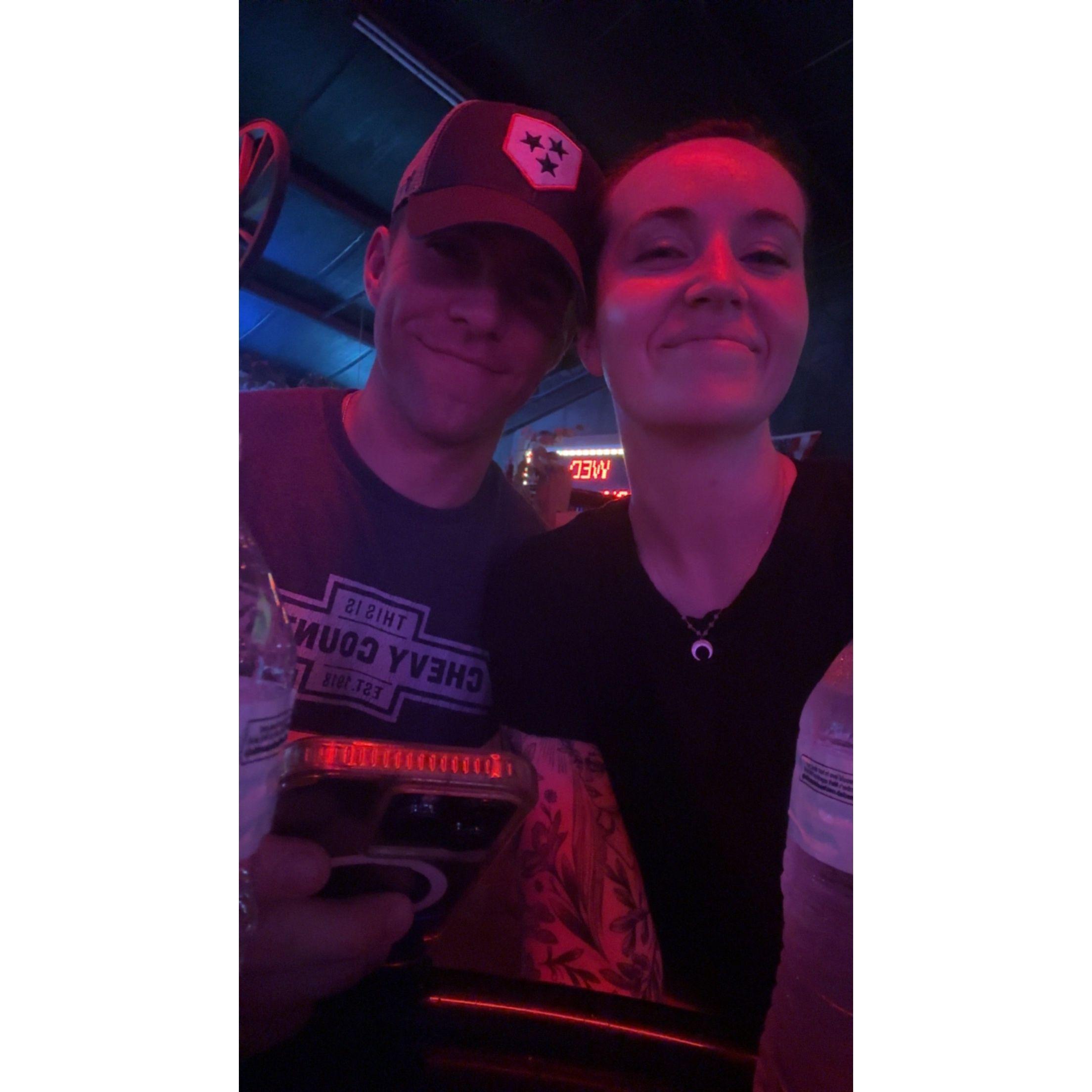 Local dancing hangout in Jacksonville, NC.