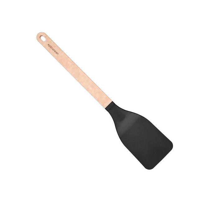 Epicurean Cutting Surfaces Gourmet Series Kitchen Utensil, Medium Turner, Natural+Black