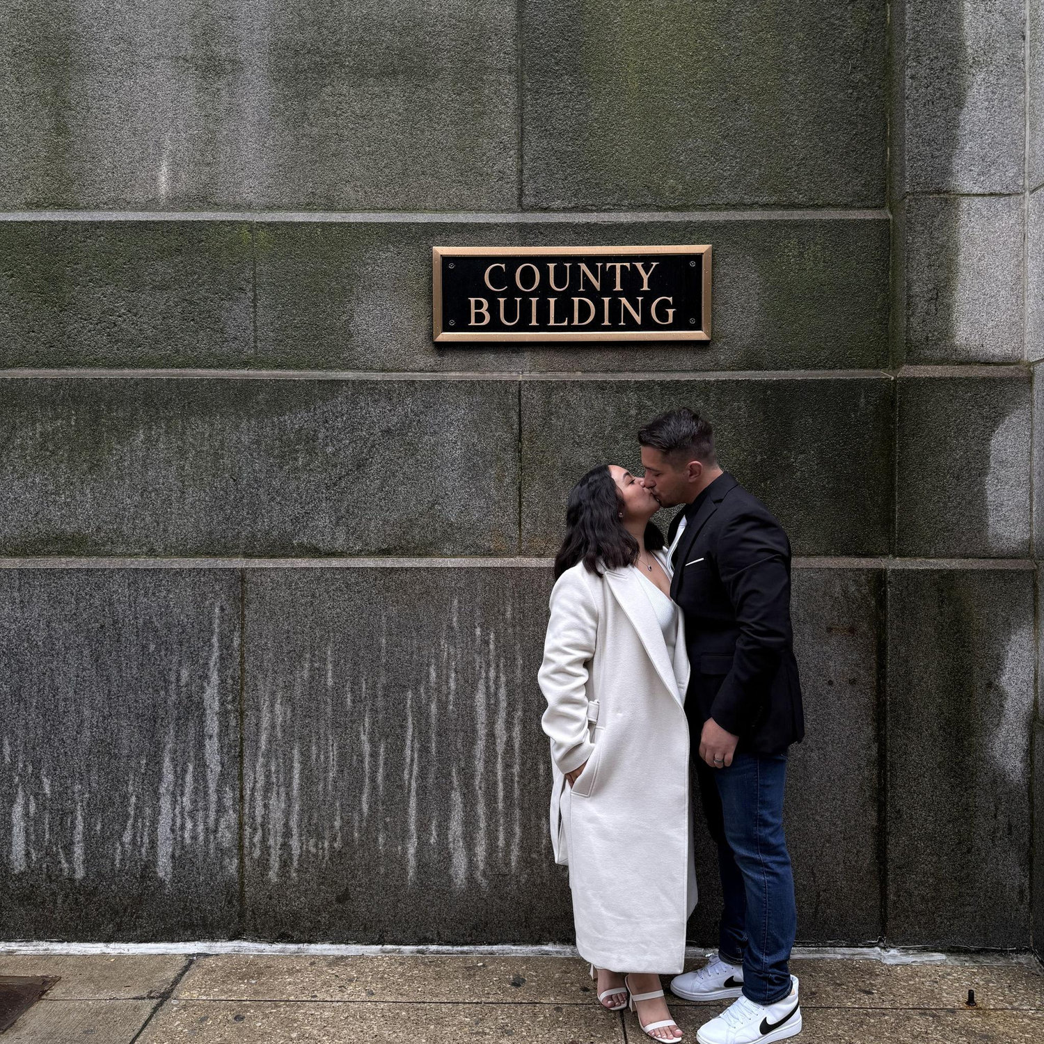 Moments After We Said "I Do" in Chicago...