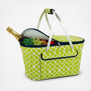 Folding Insulated Picnic Basket