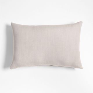 Sunbrella Canvas Outdoor Lumber Throw Pillow