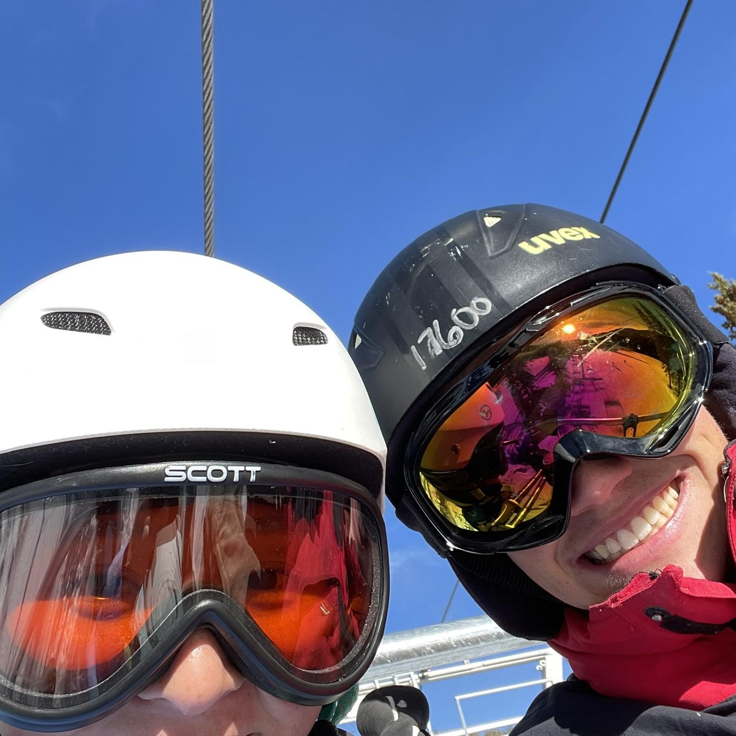 January 2026 - John teaches Molly how to ski!