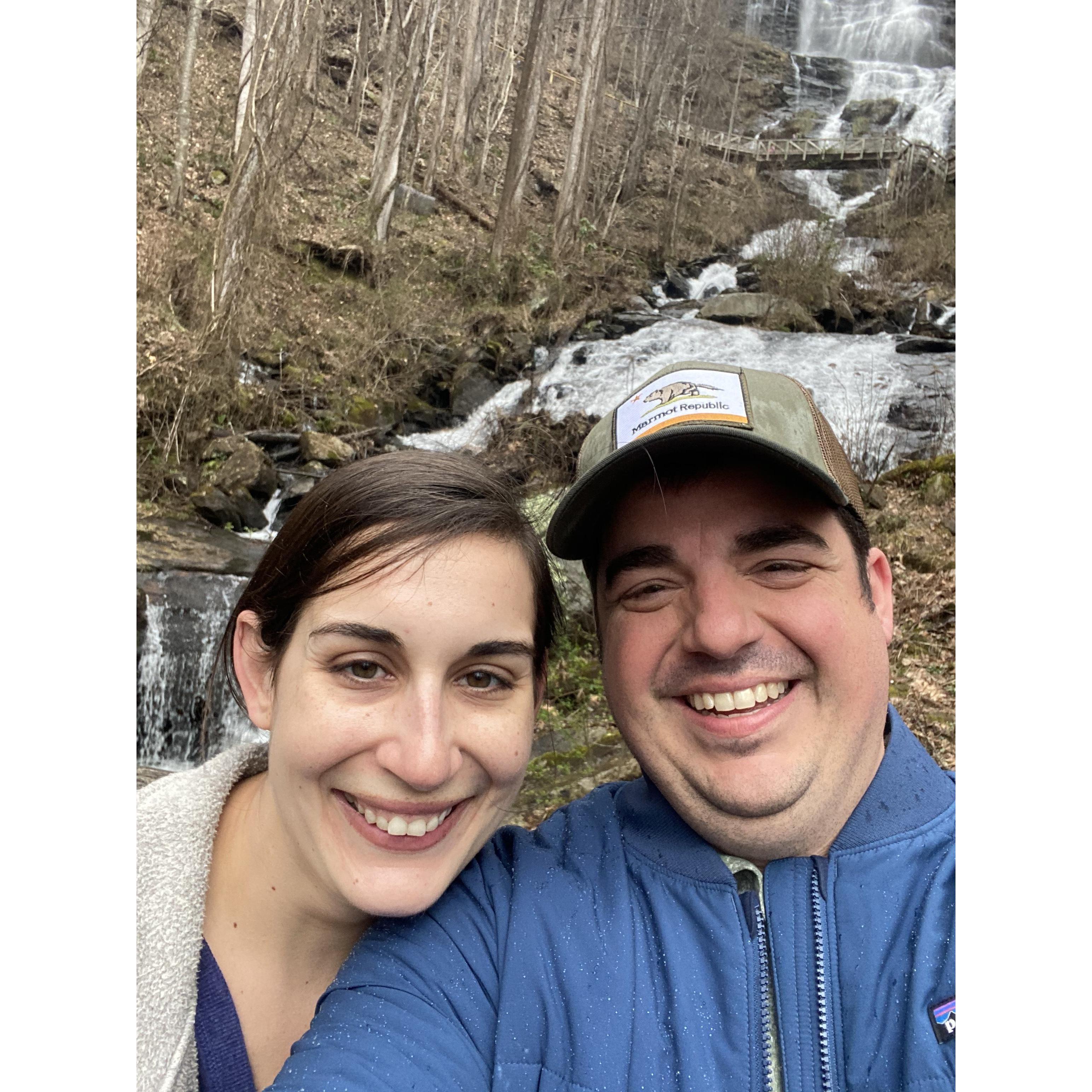 Amicalola Falls hiking trip. Exhausting and beautiful! 3/14/20
