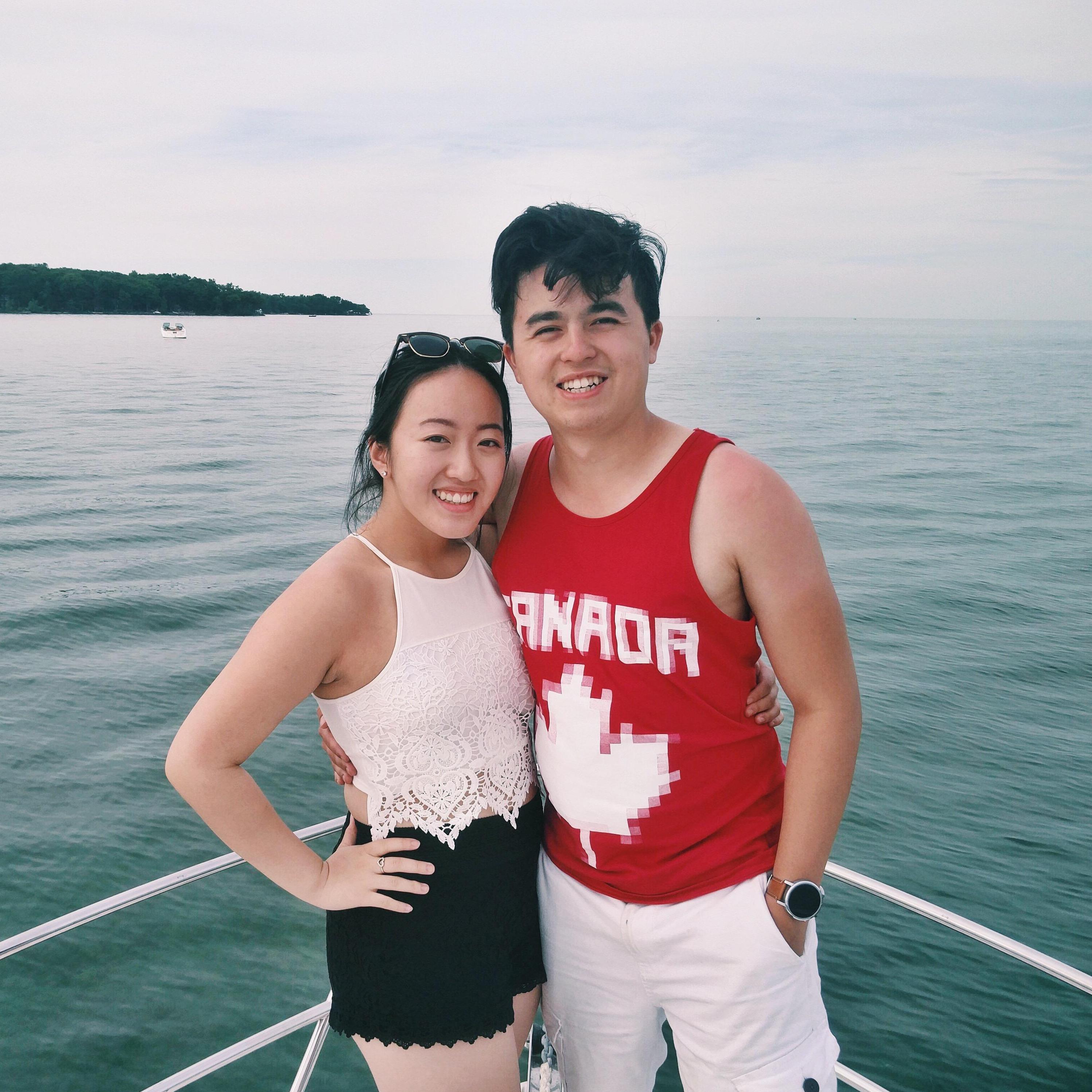 First boating adventure together in '16!