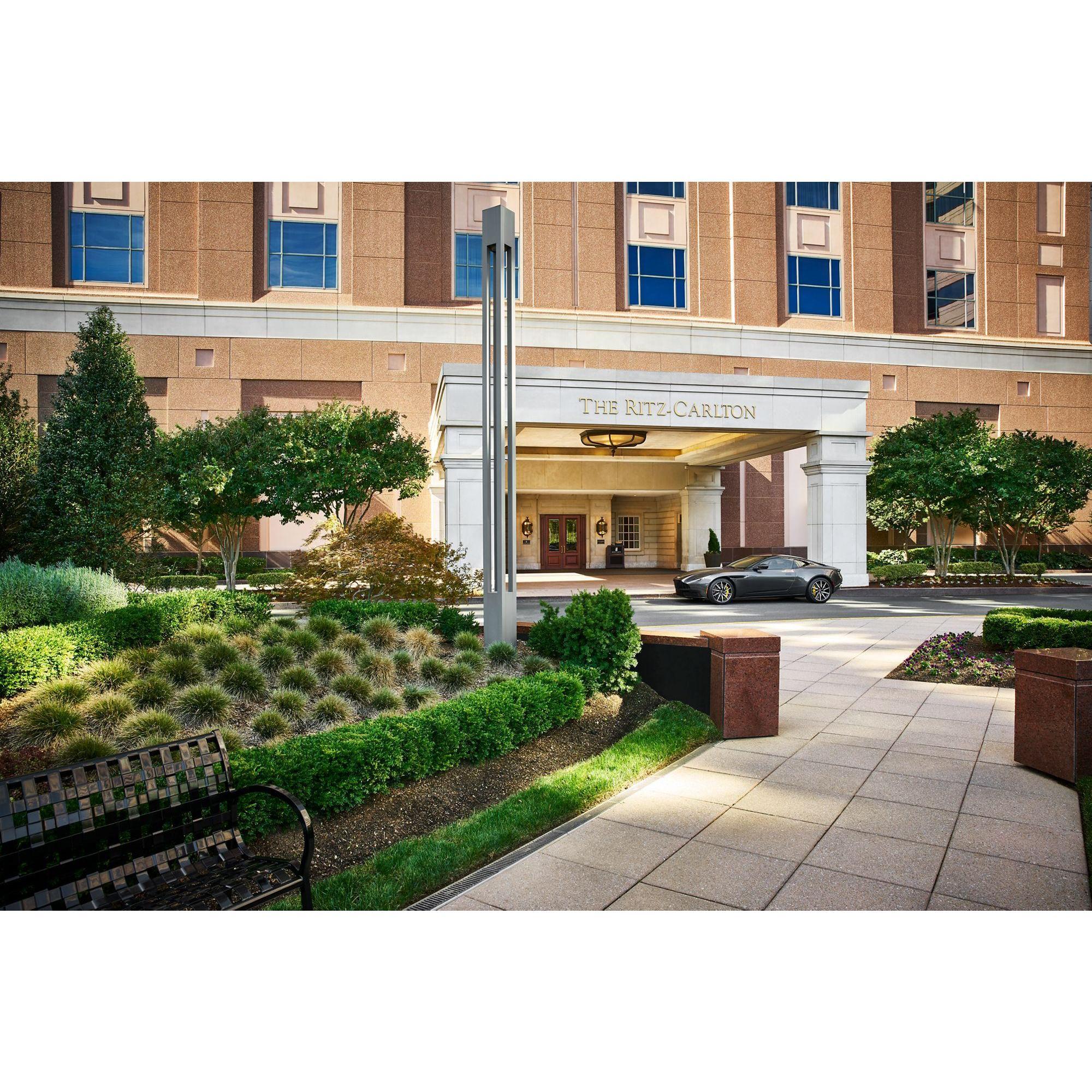 The outside of the hotel for the reception