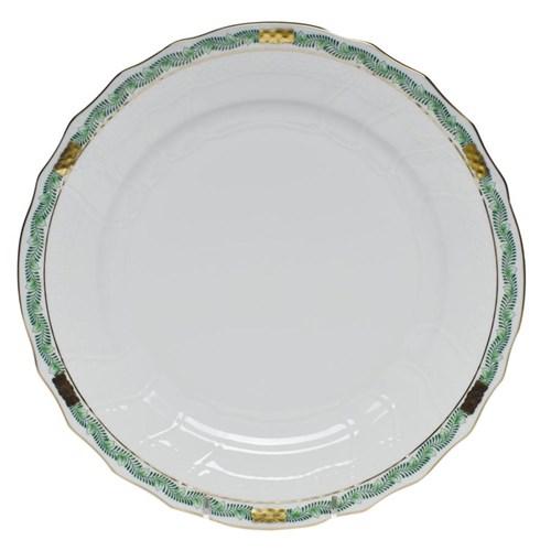 Herend Chinese Bouquet Dessert Plate, Garland Green