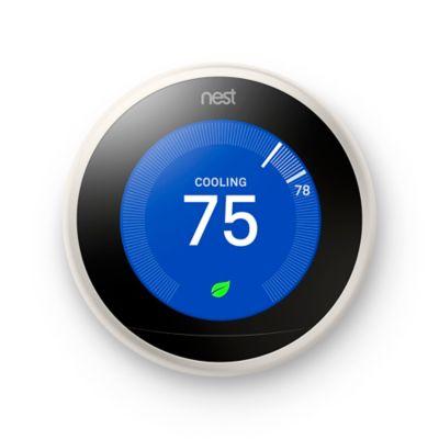 Nest Learning Third Generation Thermostat in Silver
