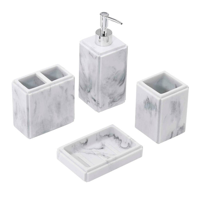 Avanti Catania 4-Piece Bath Accessory Set