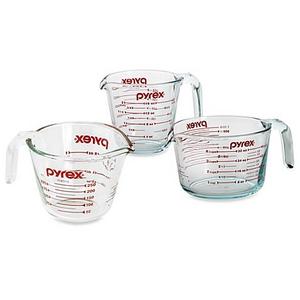 Pyrex®  3 Piece Measuring Cup Set