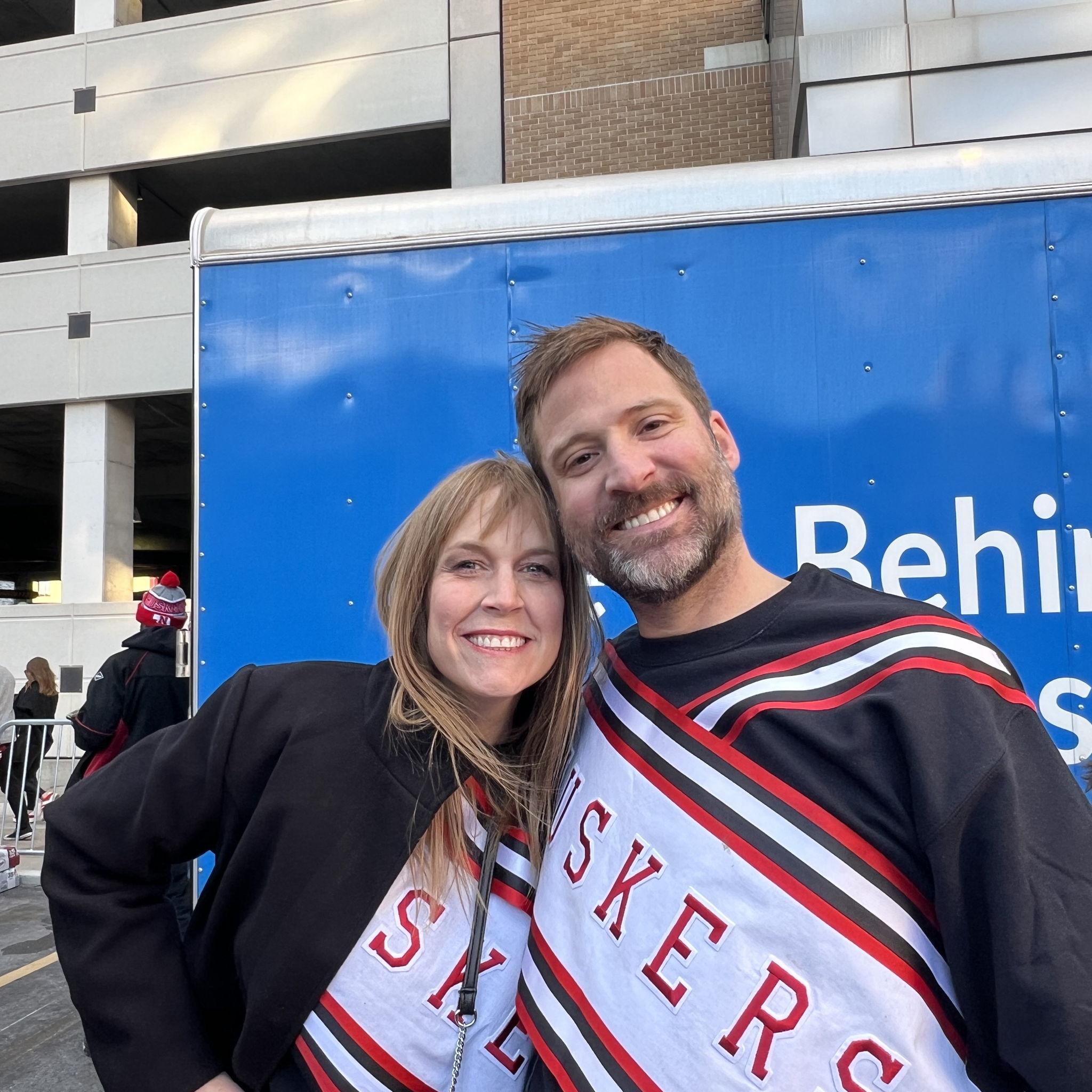 Happy Halloween from your Nebraska Husker Cheerleaders! Ask us to see the perfect cheer. Kyle's first Husker game!