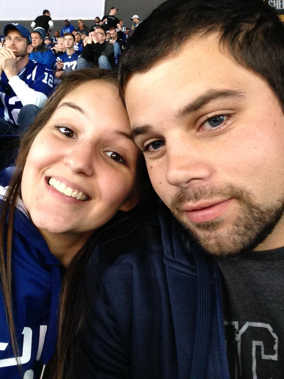 My first Colts game - October 2014